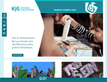 Tablet Screenshot of kjg.de